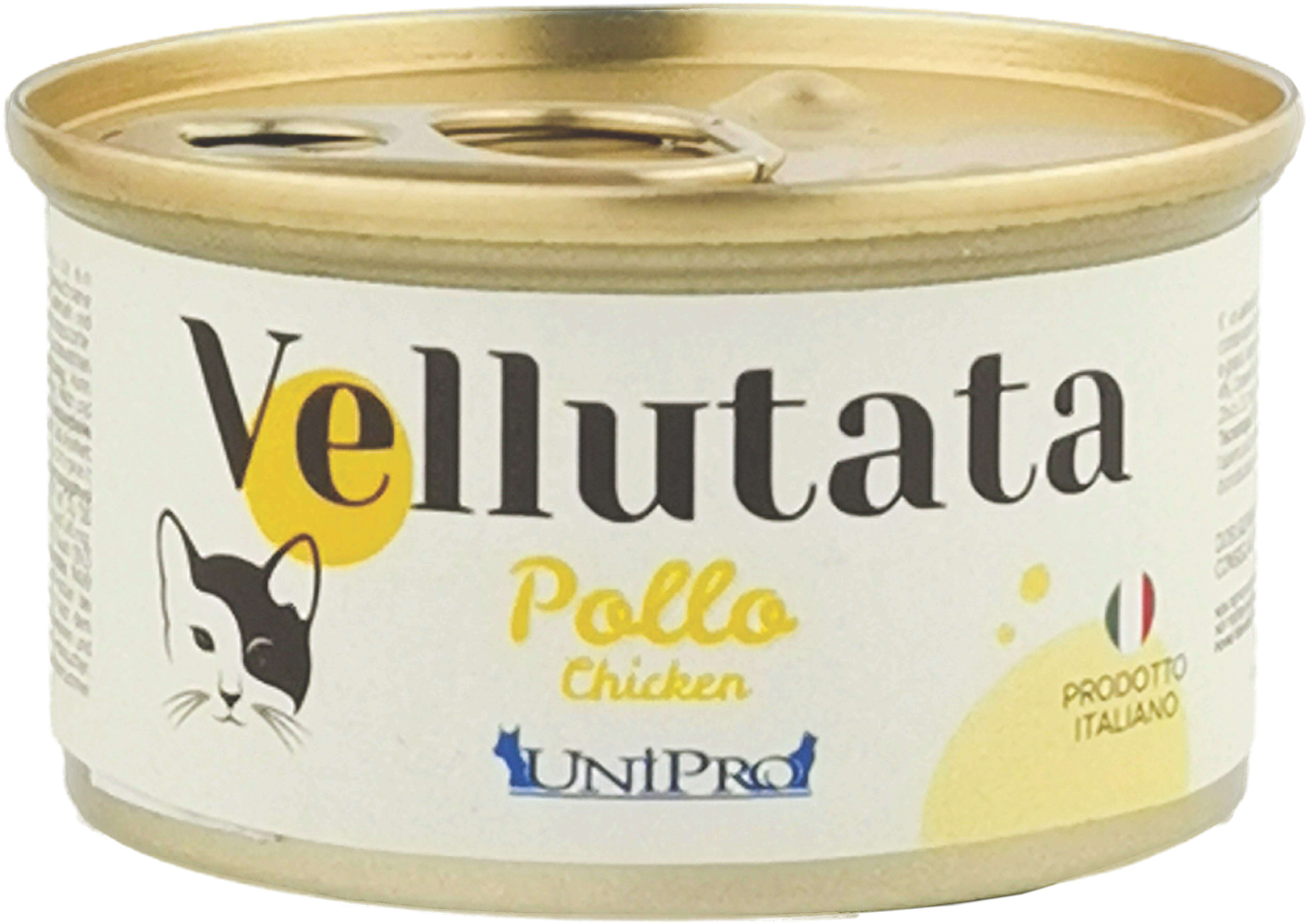 UniPro Vellutata karma dla kota 85g kurczak - delikatna, aksamitna z dodatkiem mleka - UniPro zdjęcie 1