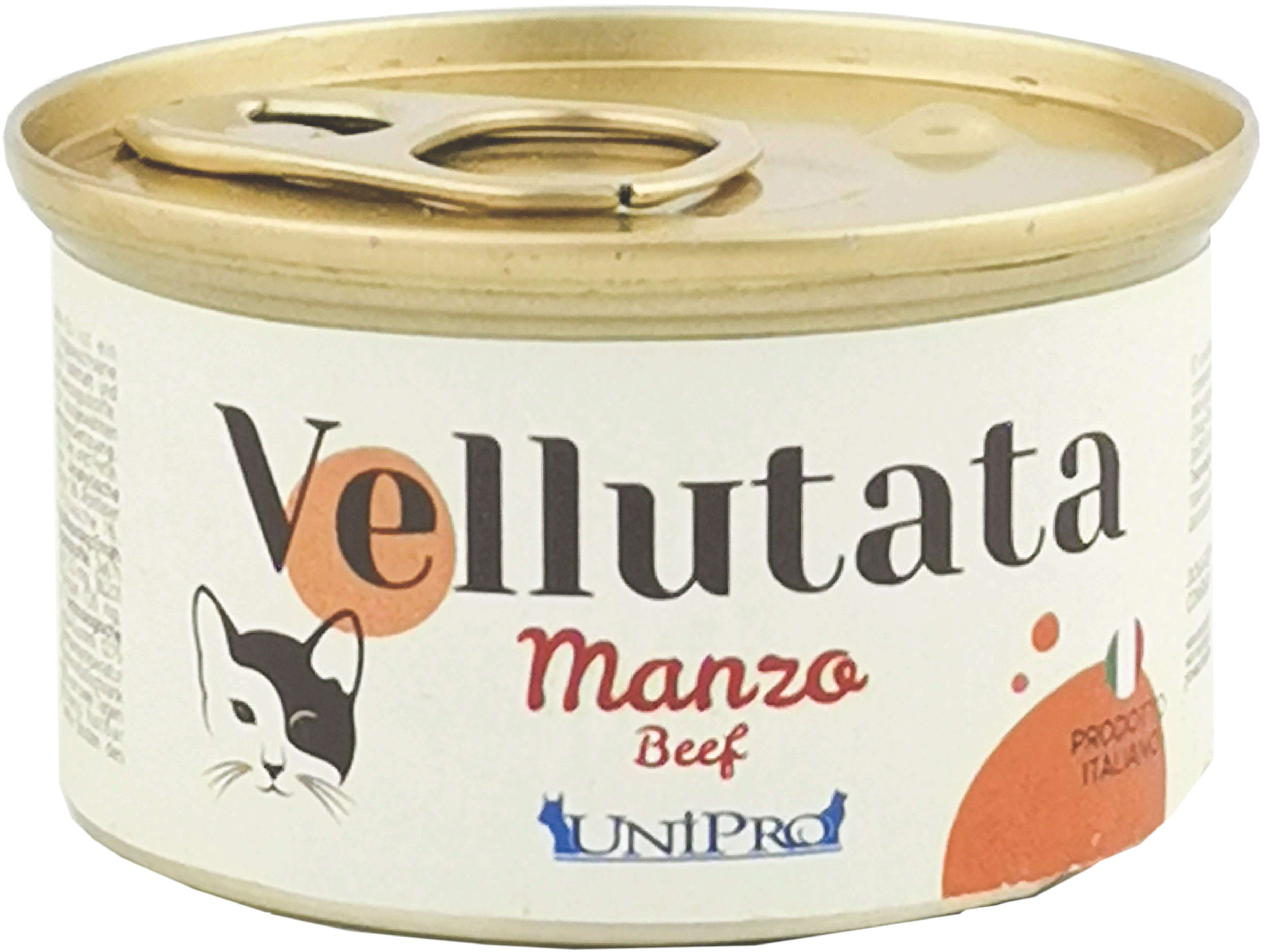 UniPro Vellutata karma dla kota 85g wołowina - delikatna, aksamitna z dodatkiem mleka - UniPro zdjęcie 1