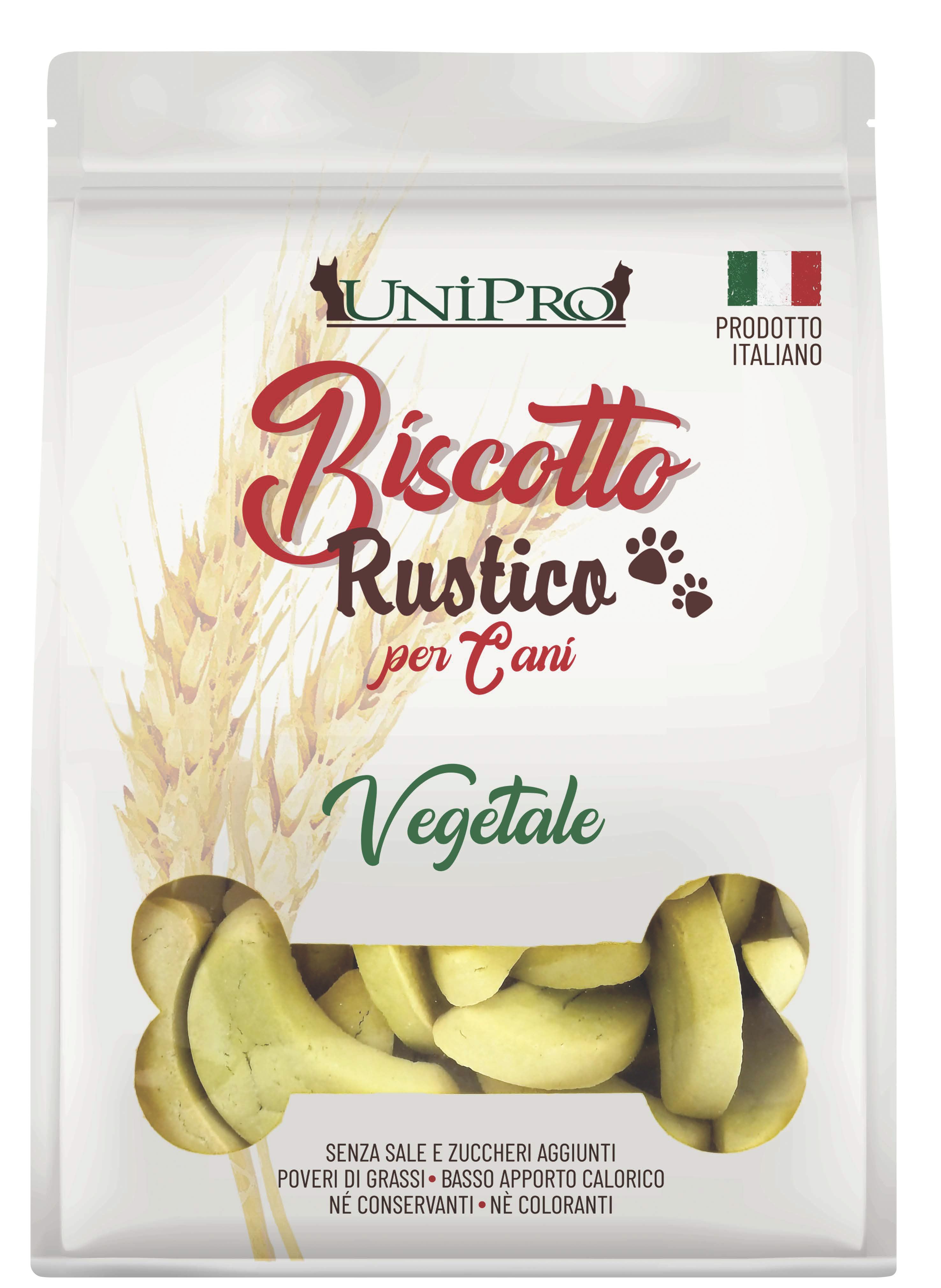 UniPro Biscotto Rustico przysmak włoskie ciasteczka dla psa 300g warzywne ( wielkość ciasteczka ok.4cm ) - UniPro zdjęcie 1