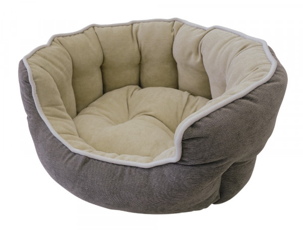Legowisko/łóżko/poduszka szarobrązowe NOBBY dla psa i kota "TARO" 68x 59x 24cm  - Nobby zdjęcie 1