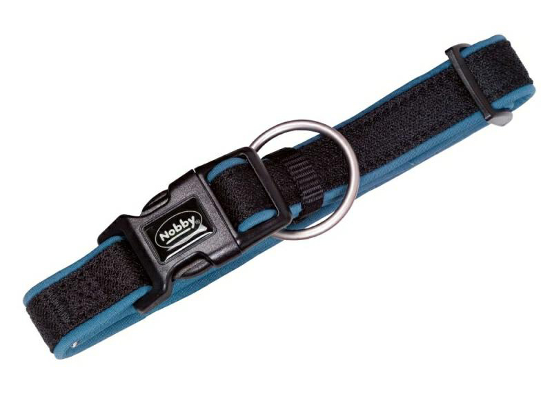 Obroża dla psa Nobby Mesh Preno S-M 20/25mm, 30-45cm niebieska - Nobby zdjęcie 1