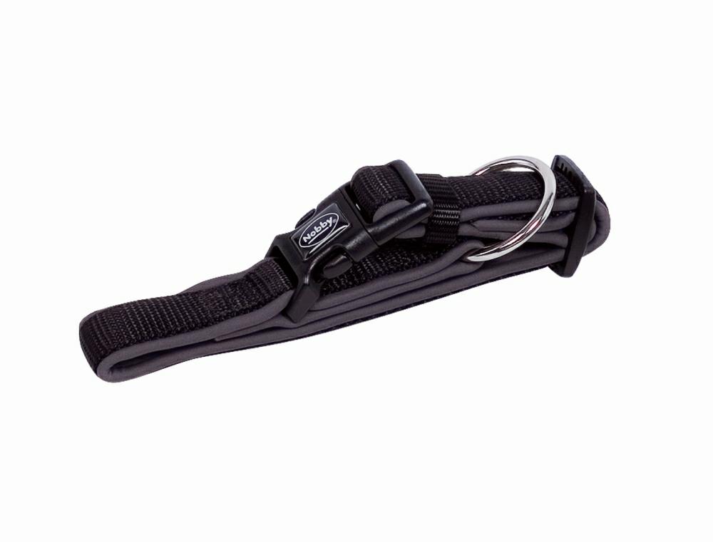 Obroża dla psa Nobby Classic Preno S-M 20/25mm, 30-45cm czarna - Nobby zdjęcie 1