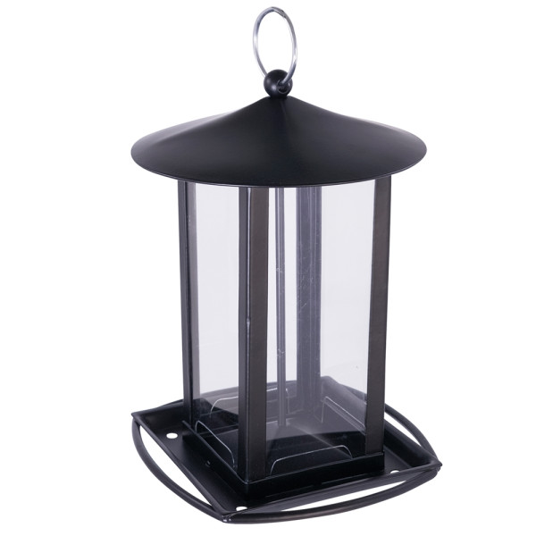 Karmnik dla ptaków Nobby 15x15x21cm czarny - Nobby zdjęcie 1