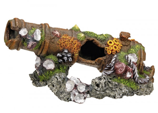 Ozdoba akwariowa Nobby " Cannon " 24x11,5x11,5 cm - " Armata " - Nobby zdjęcie 1