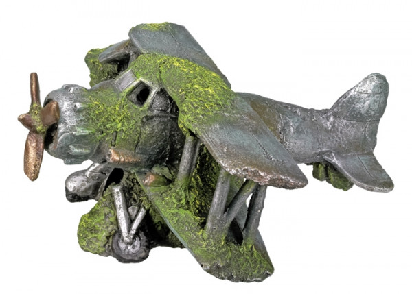 Ozdoba akwariowa Nobby " Airplane " 19x19x8 cm - " wrak samolotu " - Nobby zdjęcie 1