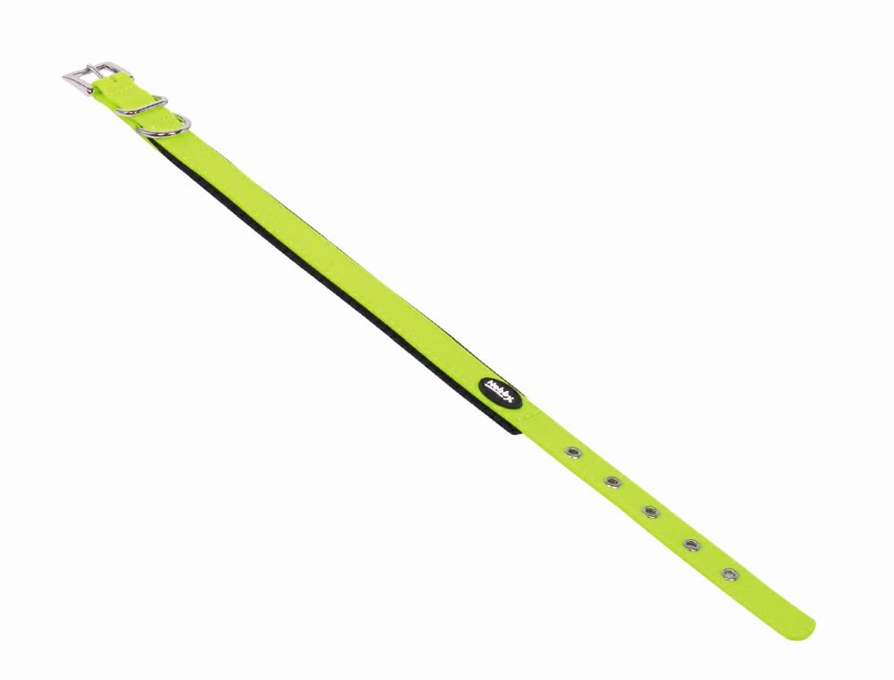 Obroża dla psa Nobby Cover M-L 25mm, 45-55cm żółta (PVC) - Nobby zdjęcie 1