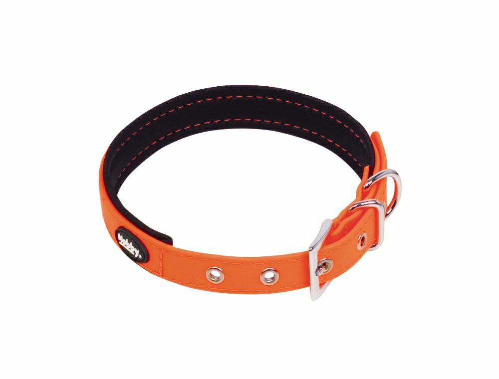 Obroża dla psa Nobby Cover M-L 25mm, 45-55cm pomarańczowa (PVC) - Nobby zdjęcie 1
