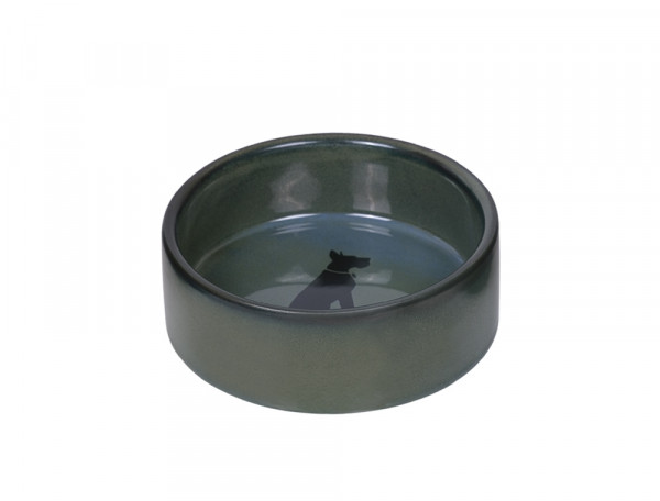 Miska ceramiczna Nobby "Effect" zielono-niebieska 0,55l  Ø 15x6cm - Nobby zdjęcie 1