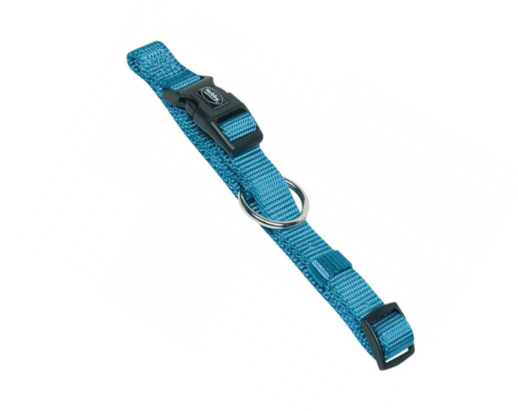 Obroża dla psa Nobby Classic L-XL 25 mm, 50-65 cm jasnoniebieska (błękitna) - lekka , miękka i wygodna - Nobby zdjęcie 1