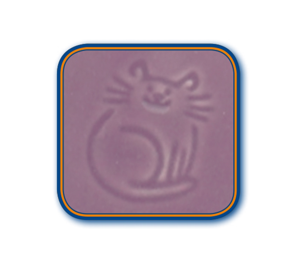 Miska ceramiczna - talerzyk dla kota  fioletowy 0,1 L  Ø 14x2,0cm - Nobby zdjęcie 1