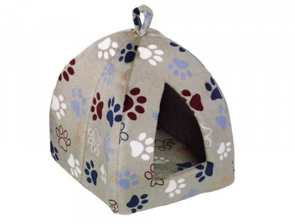 Budka NOBBY dla psa i kota "LISSI" jasnoszara 40x 40x 45 cm  - Nobby zdjęcie 1