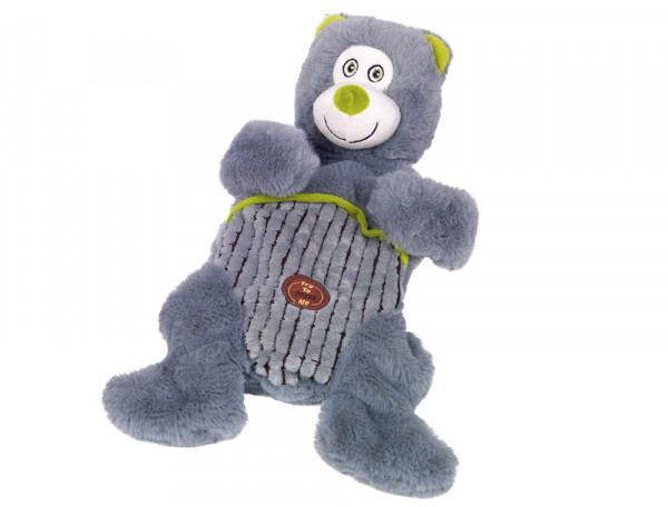 Pluszowa zabawka dla psa Nobby plush bear Clappy Hands 34cm - pluszowy miś z piszczałką, szeleszczącym korpusem i ruchomymi łapkami - Nobby zdjęcie 1