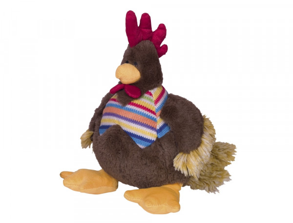 Pluszowa zabawka dla psa Nobby plush animal Cock 27cm - pluszowy kogut z piszczałką i trzeszczącymi skrzydełkami - Nobby zdjęcie 1