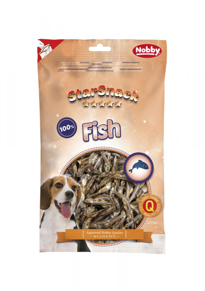 Przysmak dla psa Starsnack Fish 113g Nobby - 100% suszonej ryby - Nobby zdjęcie 1