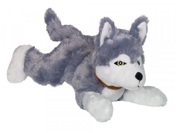 Pluszowa zabawka dla psa Nobby plush dog Husky 35cm - pluszowy pies z piszczałką - Nobby zdjęcie 1