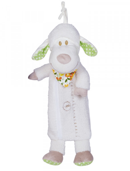 Pluszowa zabawka dla psa Nobby plush animal sheep 44cm - pluszowa, płaska owca z piszczałką - Nobby zdjęcie 1