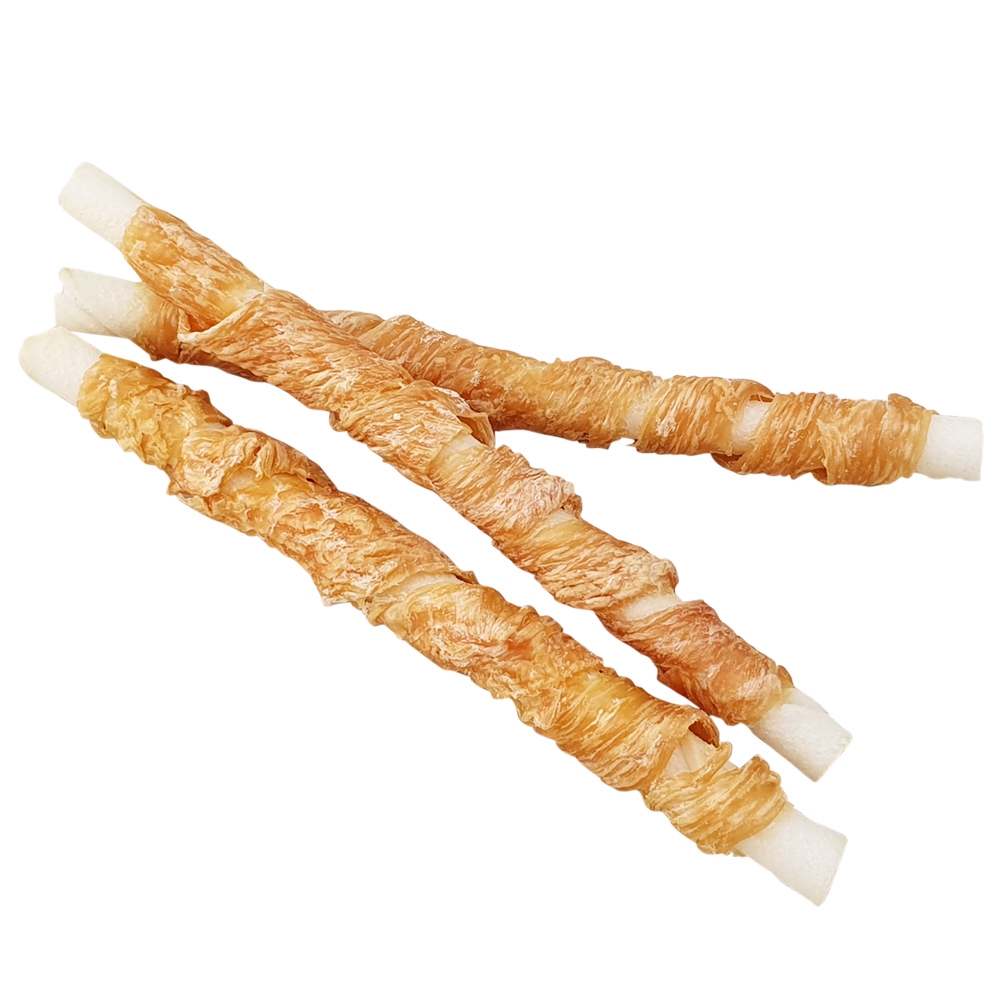 Przysmak dla psa Starsnack Sensitive Wrapped Chicken 113g Nobby - bezzbożowe skręcane paluszki z kurczakiem - Nobby zdjęcie 1