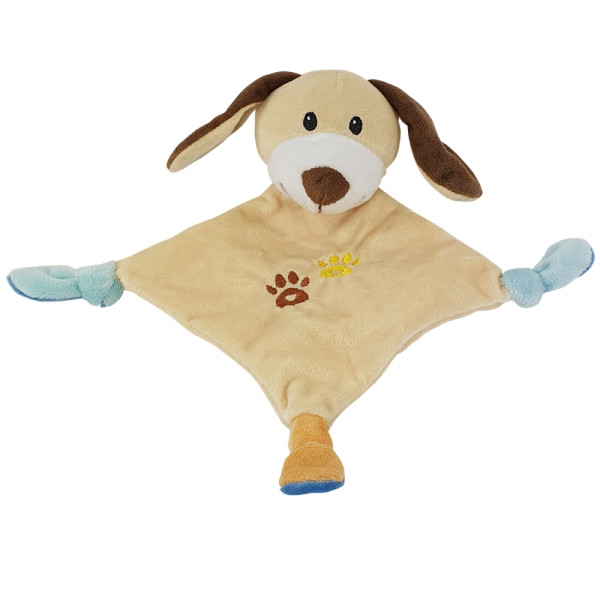 Pluszowa zabawka dla psa Nobby plush Animal flat dog 24x27cm - pluszowy, płaski pies z szeleszczącymi elementami - Nobby zdjęcie 1