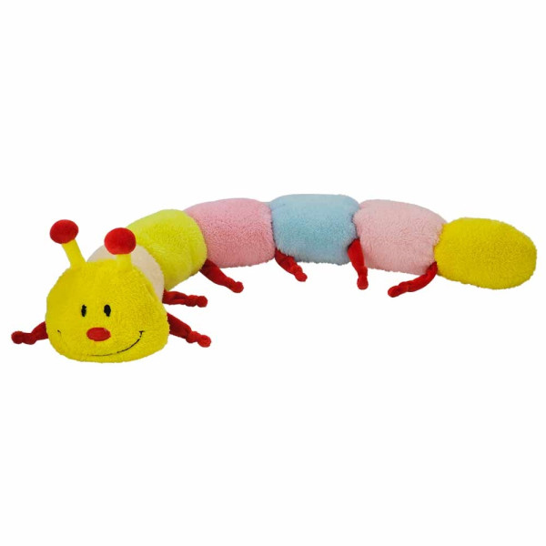 Pluszowa zabawka dla psa Nobby plush cateroillar large 71cm - pluszowa gąsiennica z 6 piszczałkami - Nobby zdjęcie 1