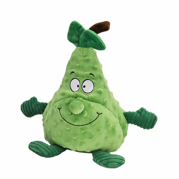 Pluszowa zabawka dla psa Nobby plush pear 28cm - pluszowa gruszka z piszczałką - Nobby zdjęcie 1
