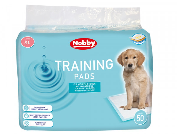 Training Pads Nobby maty dla psa XL 90x60cm 50szt/op- podkłady do nauki sikania lub seniora - Nobby zdjęcie 1