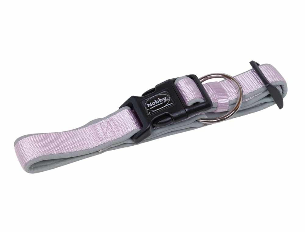 Obroża dla psa Nobby Classic Preno S-M 20/25mm, 30-45cm lila - Nobby zdjęcie 1