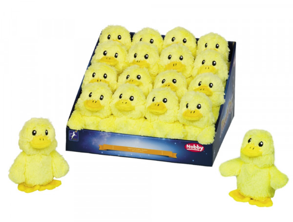 Pluszowa zabawka dla psa Nobby Display plush duck Daggi 13cm - pluszowa kaczka z piszczałką - Nobby zdjęcie 1
