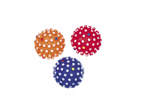 Winylowa zabawka dla psa Nobby Ball- mała piłka z wypustkami 6cm - Nobby zdjęcie 1