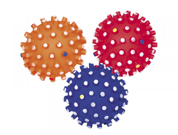 Winylowa zabawka dla psa Nobby Ball- piłka z wypustkami 10cm - Nobby zdjęcie 1