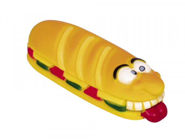 Winylowa zabawka dla psa Nobby Sandwich - kanapka z twarzą 19cm - Nobby zdjęcie 1
