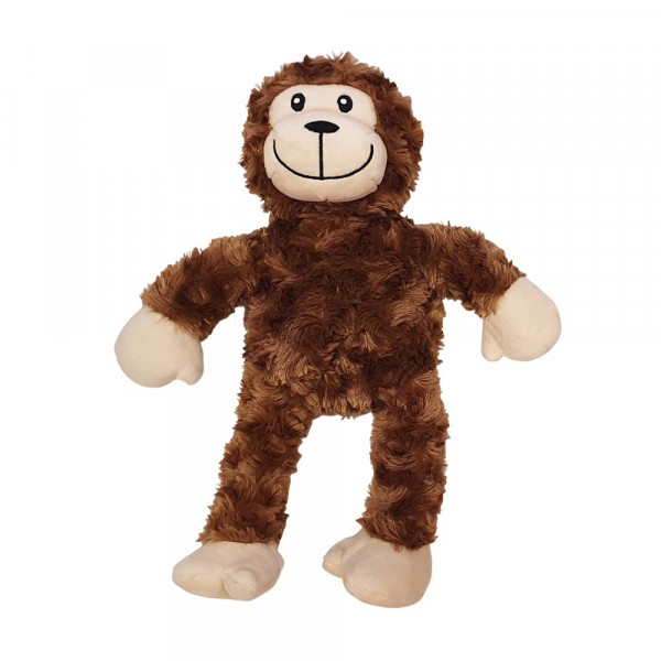 Pluszowa zabawka dla psa Nobby plush animal with rope inside Monkey 35cm -pluszowa małpa wypełniona sznurem bez piszczałki - Nobby zdjęcie 1
