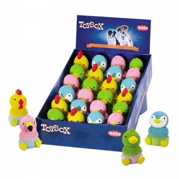 Lateksowa zabawka dla psa Nobby Baby Birds 9-10cm - ptaszki - Nobby zdjęcie 1