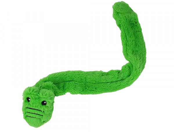Pluszowa zabawka dla psa Nobby plush animal with rope inside Crocodile 55cm -pluszowy krokodyl wypełniony sznurem z piszczałką - Nobby zdjęcie 1