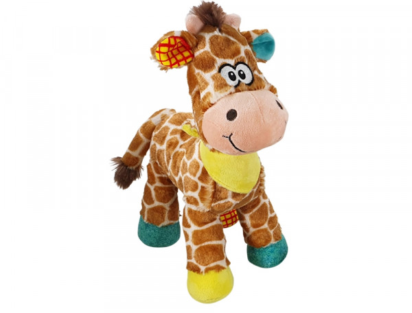 Pluszowa zabawka dla psa Nobby plush animal Giraffe 30cm - pluszowa żyrafa z piszczałką - Nobby zdjęcie 1