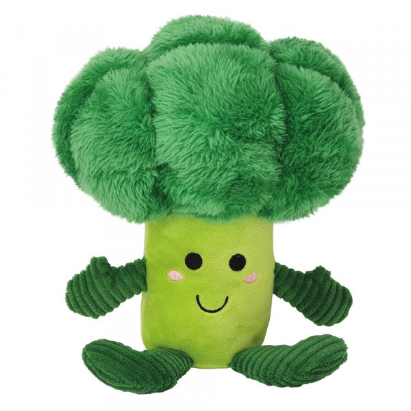 Pluszowa zabawka dla psa Nobby plush vegetables Brokkoli 25cm - pluszowy brokuł z piszczałkami - Nobby zdjęcie 1