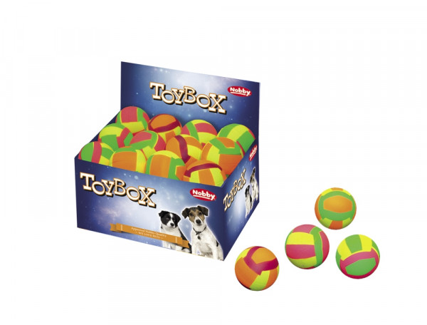 Zabawka dla psa Nobby Foam Rubber Volleyball Ø 6,3cm- pływająca piłka z pianki gumowej  - Nobby zdjęcie 1