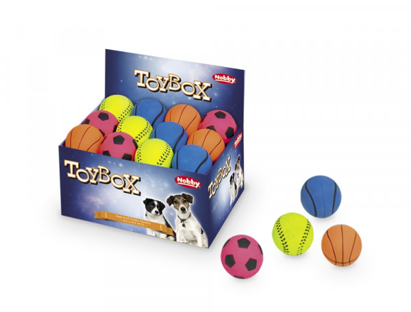 Zabawka dla psa Nobby Foam Rubber Ball Ø 6,3cm- pływająca piłka z pianki gumowej  - Nobby zdjęcie 1