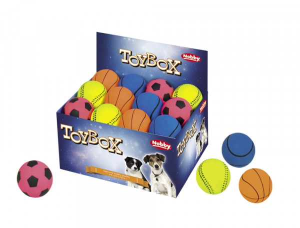 Zabawka dla psa Nobby Foam Rubber Ball Ø 7,2cm- pływająca piłka z pianki gumowej  - Nobby zdjęcie 1