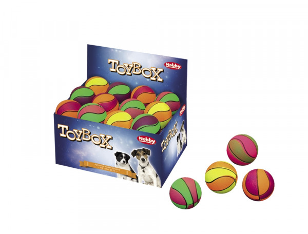 Zabawka dla psa Nobby Foam Rubber Basketball Ø 6,3cm- pływająca piłka z pianki gumowej  - Nobby zdjęcie 1