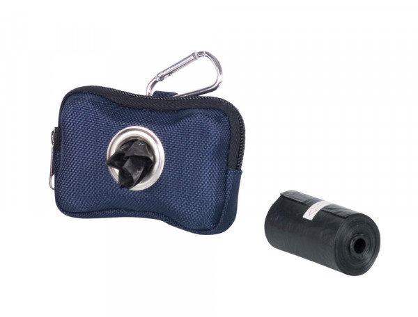 Dozownik na woreczki TidyUp Hady Nobby 10x3x7cm - nylonowa torba na woreczki 2rolki po 15szt woreczków - Nobby zdjęcie 1