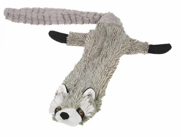 Pluszowa zabawka dla psa Nobby plush raccoon flat large 91cm - pluszowy, płaski szop z piszczałką - Nobby zdjęcie 1
