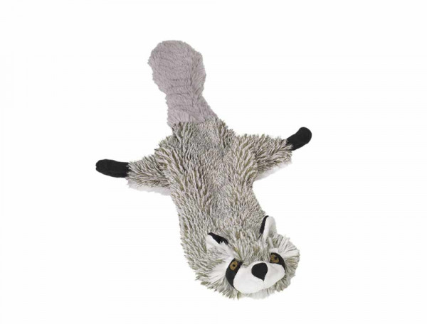 Pluszowa zabawka dla psa Nobby plush raccoon flat small 61cm - pluszowy, płaski szop z piszczałką - Nobby zdjęcie 1
