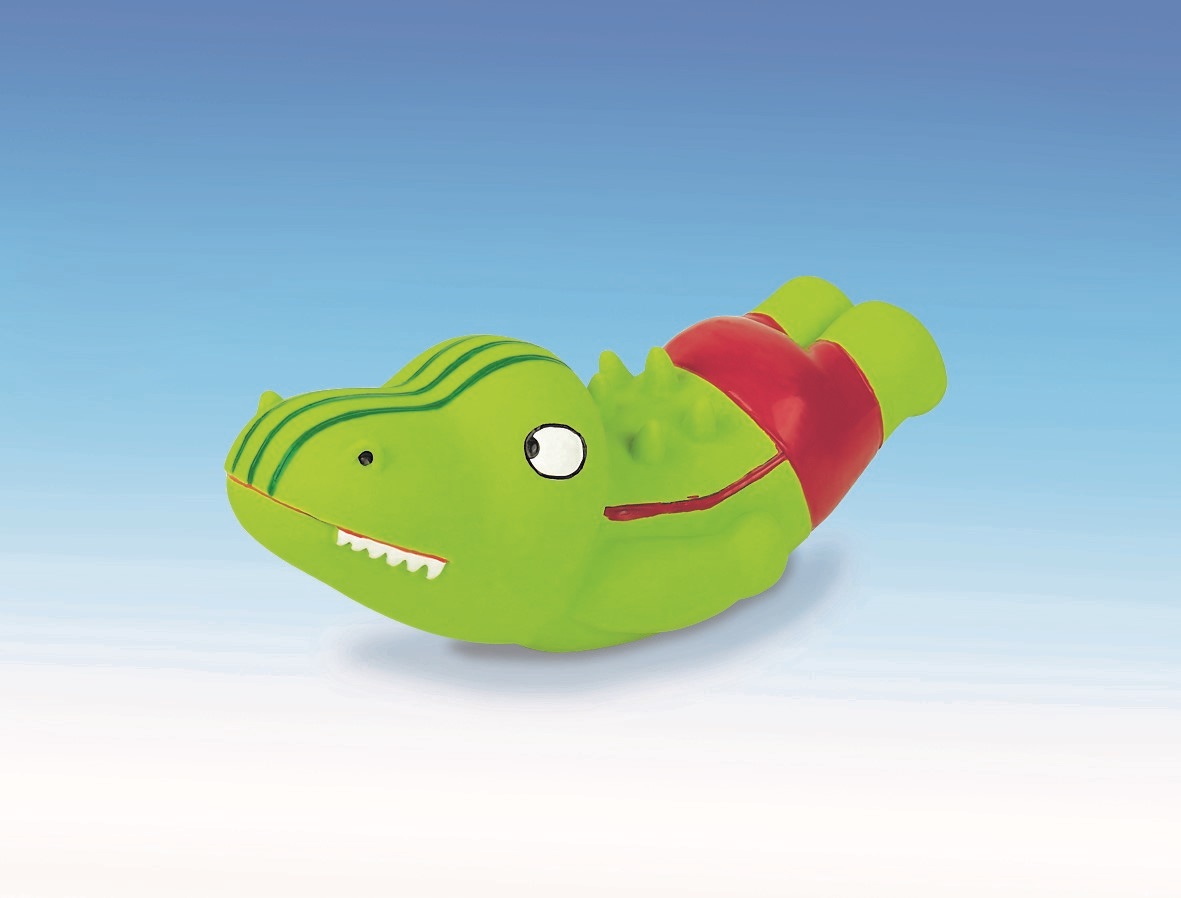 Zabawka lateksowy pływający Krokodyl 20 cm - Nobby zdjęcie 1