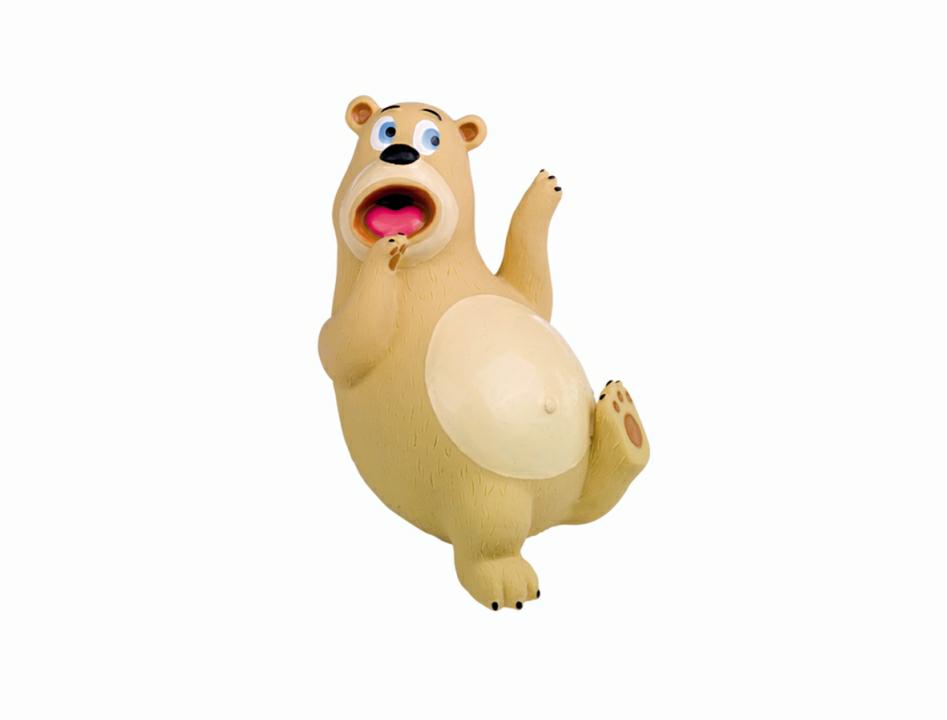 Zabawka lateksowy Miś 17 cm - Nobby zdjęcie 1