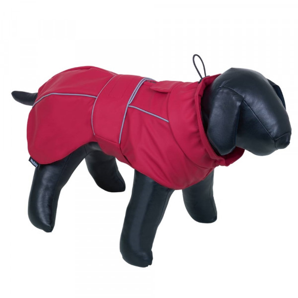 Płaszcz-ubranko przeciwdeszczowe dla psa Nobby "ANTEK" ciemna  czerwień 70cm - Nobby zdjęcie 1