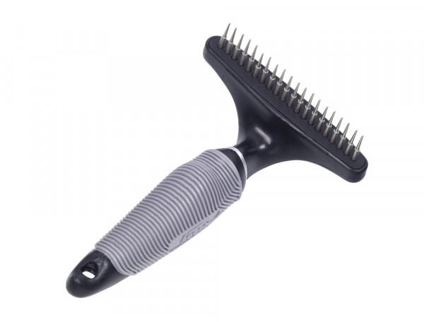 Grzebień/zgrzebło OBROTOWY do sierści długiej Nobby Starline Undercoat & Shedding 20 zębów - Nobby zdjęcie 1