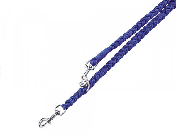 Smycz dla psa Nobby pleciona S-M 16mm / 2,00m niebieska - Nobby zdjęcie 1