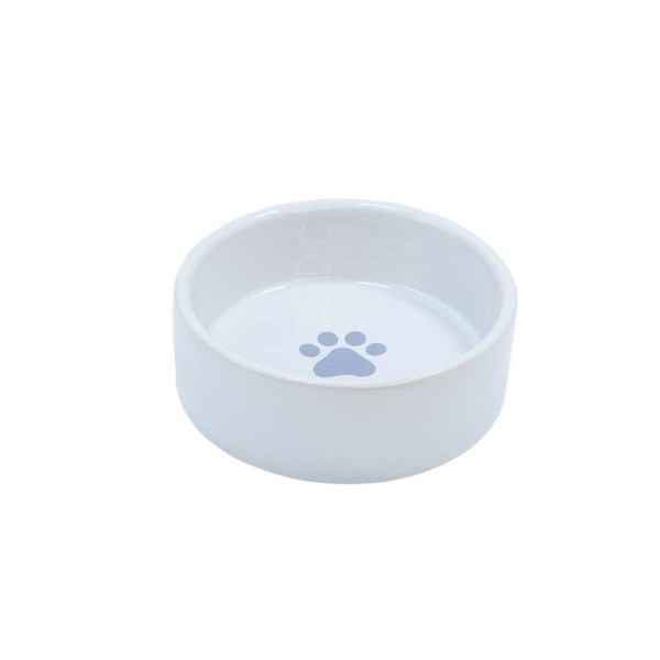 Miska ceramiczna Nobby dla psa/kota "Laba " biała 0,25l  Ø 12x4,5cm - Nobby zdjęcie 1