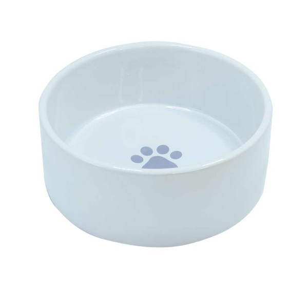 Miska ceramiczna dla psa Nobby "Laba " biała 1,10l  Ø 18x7cm - Nobby zdjęcie 1