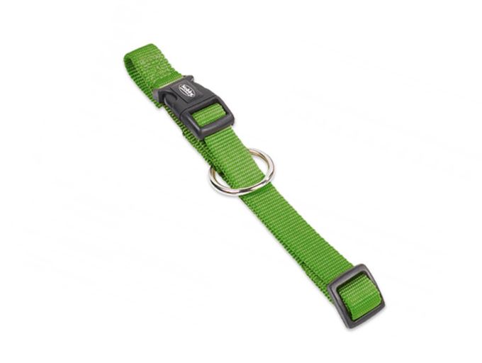 Obroża dla psa Nobby Classic XXS 10 mm, 13-20 cm zielona - lekka , miękka i wygodna - Nobby zdjęcie 1